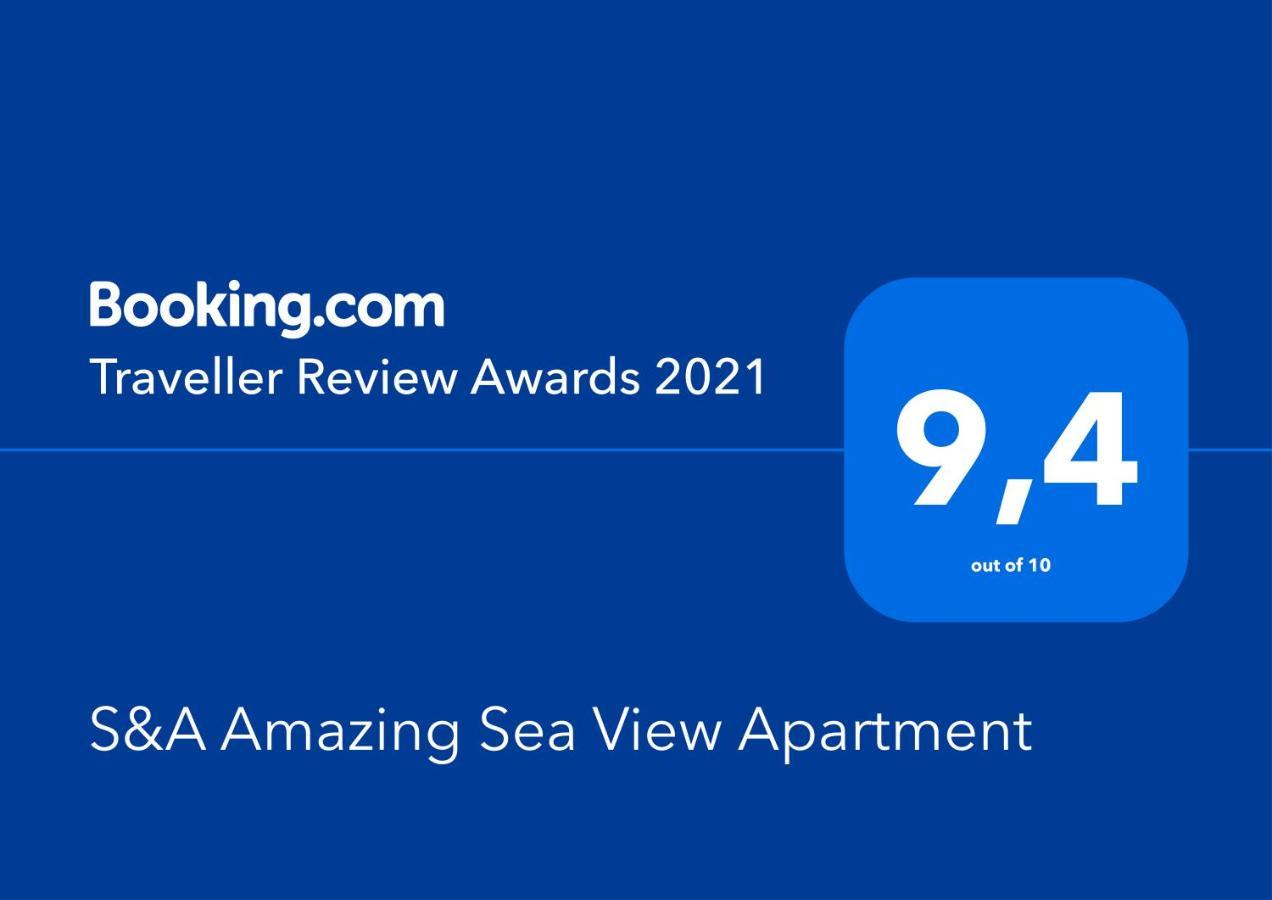 S&A Amazing Sea View Apartment Rhodes City Exterior foto
